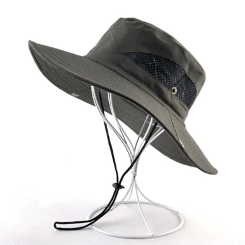 Chapéu de Pesca Anti-Raios UV - Rinove Store