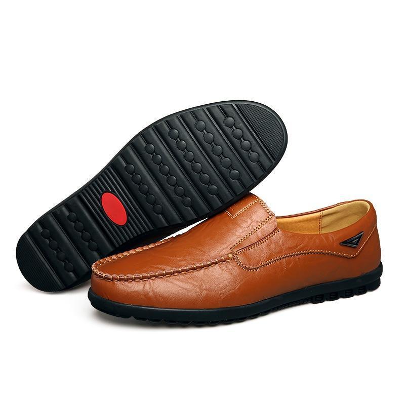 Sapato Casual Masculino JKP - Couro Titanium - Rinove Store