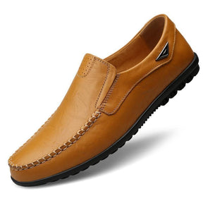 Sapato Casual Masculino JKP - Couro Titanium - Rinove Store