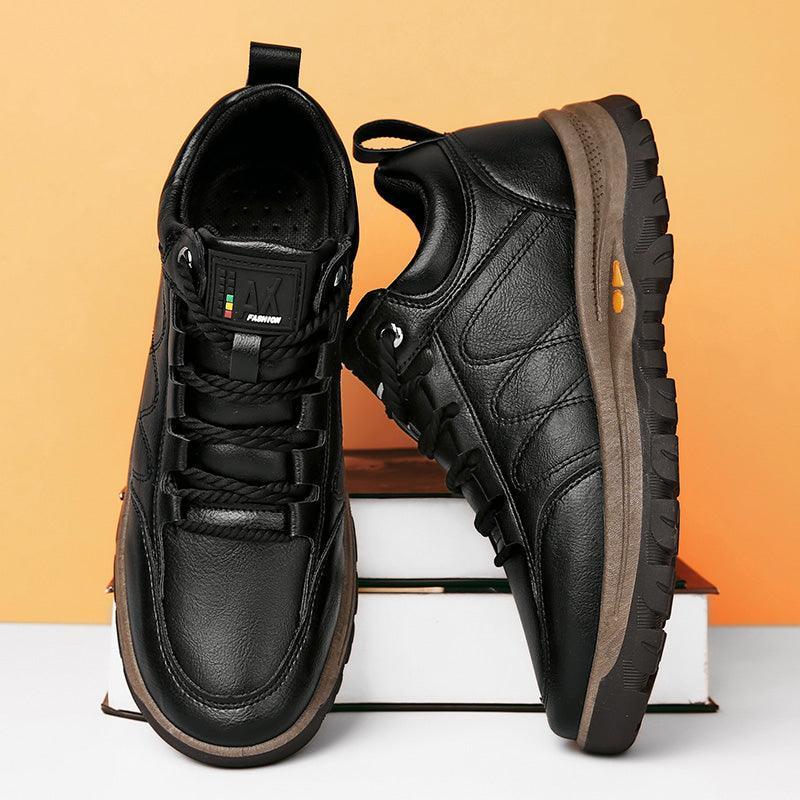Sapato Masculino de Couro Casual Titanium - Rinove Store